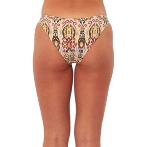 Sisstrevolution Stylish Cheeky Bikini Bottom bohemian print Small NWT